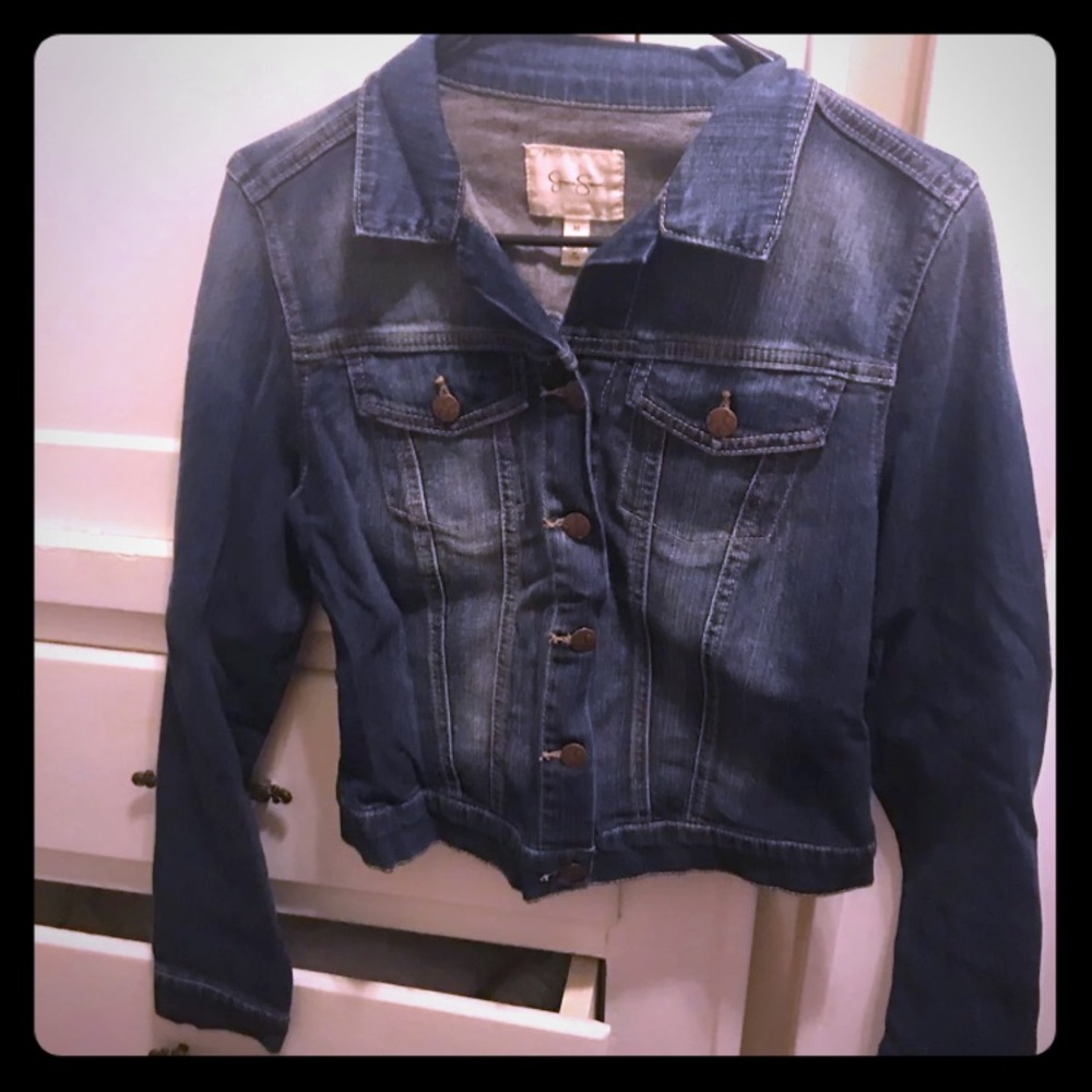 Jessica Simpson denim jacket